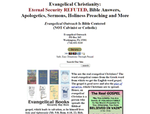 Tablet Screenshot of evangelicaloutreach.org